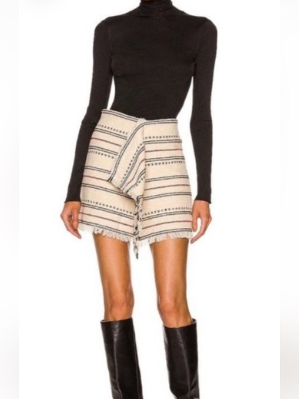 Isabel Marant Etoile back zip mini skirt